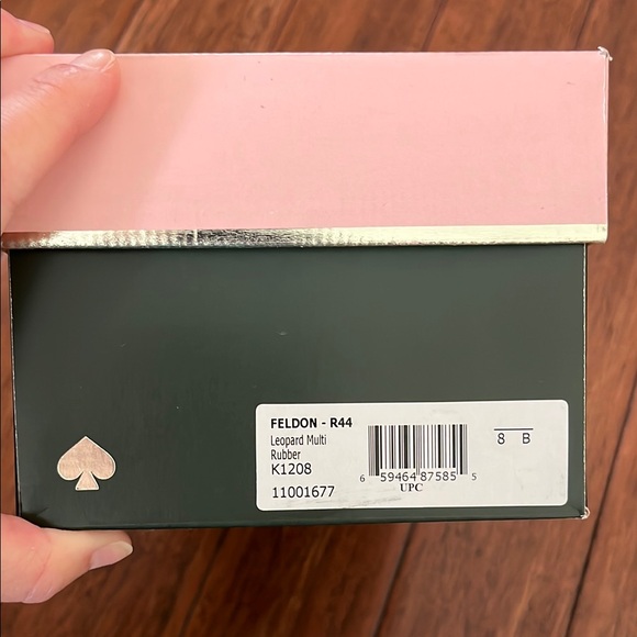 Kate Spade Black Leopard Flip Flops - Picture 4 of 4